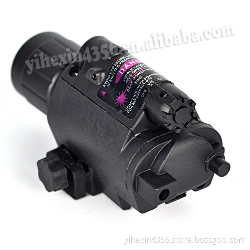Boruit Hot Selling White Light 1 Red Laser for Hunting Flashlight